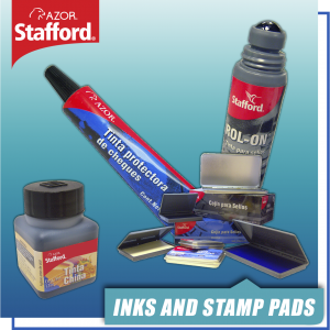 Inks and stamp pads